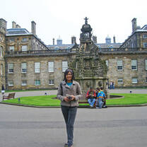 Girl in Edinburgh