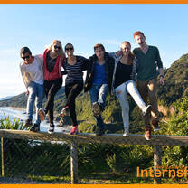 Our interns enjoying South Island trip! 