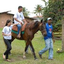 Hippotherapy internship in Brazil