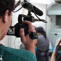On set in Ecuador with a changemaker in the kitchen!