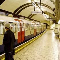 the London underground 
