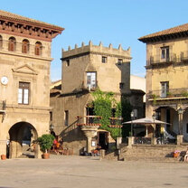 El Poble Espanyol in Barcelona El Poble Espanyol in Barcelona