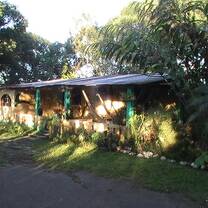 View of Escuela de La Montaña school building