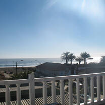 view from our rooftop terrace