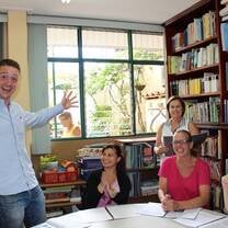 Classes are always lively, you'll never be bored! 