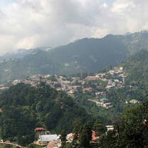 Landour is a suburb of Mussoorie in India.