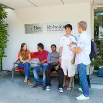 Students at Humboldt-Institut's Constance school