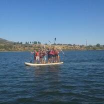 Paddel sup and Spanish class in spring