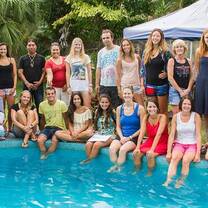 Students at Jacó Beach campus