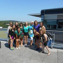Mary and Becca: Two of the best people from the University of Brighton along with Kate and Dave. Mary and Becca helped us organize our whole trip! There were like our England family!!!