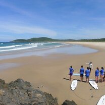 Day 3 of Surf camp in Australia