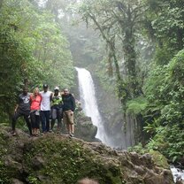 La Paz Water falls garden!