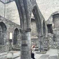 Exploring some medieval Dublin.