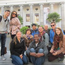 On a class field trip to Aachen.