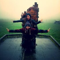 Cliffs of moher with the bestie