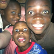 Me and the kids! They love having their picture taken