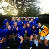 So much love here. We just won the team's first game of the season.