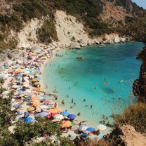 The best beach in Lefkada Greece!