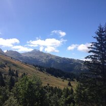 Hiking in the French Alps