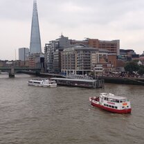 The view from Millennium Bridge