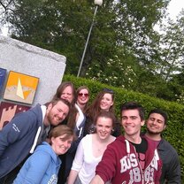 This is a picture of some of the friends I made while at Maynooth University