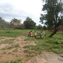 Playground next to our house