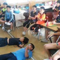 I made the mistake of showing them a clip of Mr Bean, now break time has become British comedy hour!