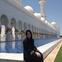 The Grand Mosque in Abu Dhabi