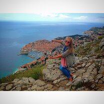 Summit of the great Srd mountain.  Amazing view!!!