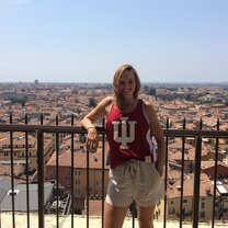 Me sporting my home university in Verona!