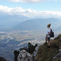 At the top of a mountain in the Vercors range.