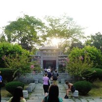 Islamic Chinese mosque in Xi'an.