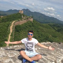 Me at the Great Wall!!