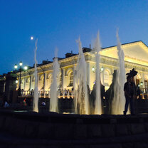 Alexander Gardens in Moscow