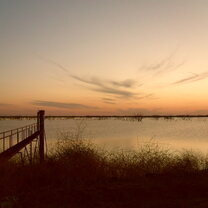 One of many incredible sunsets