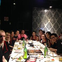 Interns and roommates.