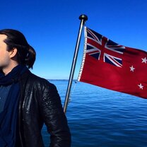 Ferry ride to Waiheke Island.