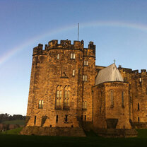 Everything is more magical when there is a rainbow above it, right?! Not that this place isn't magical enough already!