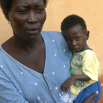 A mother and child in Togo