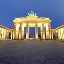 Berlin sights at night