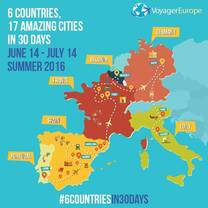 Voyager Europe - Spain, Switzerland, France, Italy and Germany!