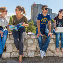 Students at Croatian university