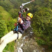 Ziplining: Spanish by the River - Boquete
