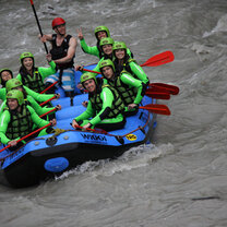 IBS Summer Europe river rafting in Austria
