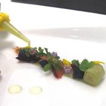 Close up plating shot 
