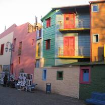 Colorful houses in Barrio Boca