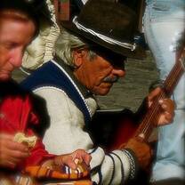 Man playing music on the street