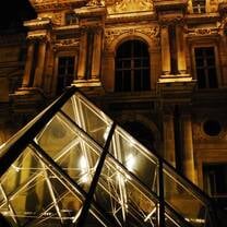 The Louvre pyramid