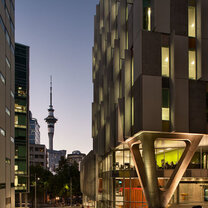 AUT at dusk AUT at dusk