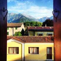 The view from a CIMBA dorm room